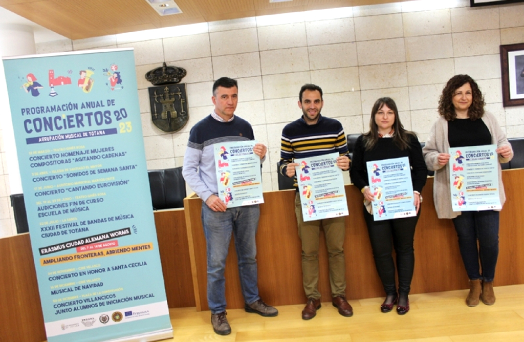 La Agrupacin Musical de Totana presenta una ambiciosa programacin de conciertos 